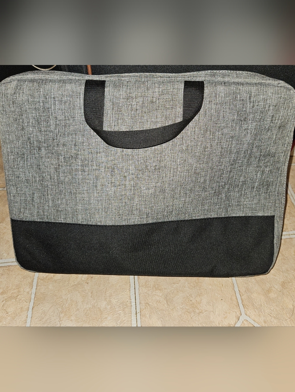 Gray and Black Tech Carrying Case by